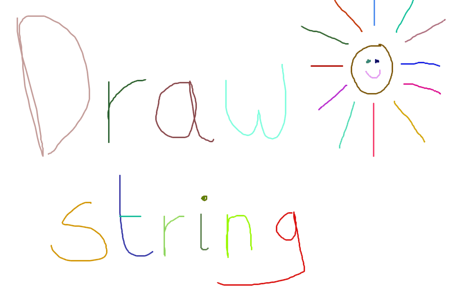 Screenshot: Drawstring