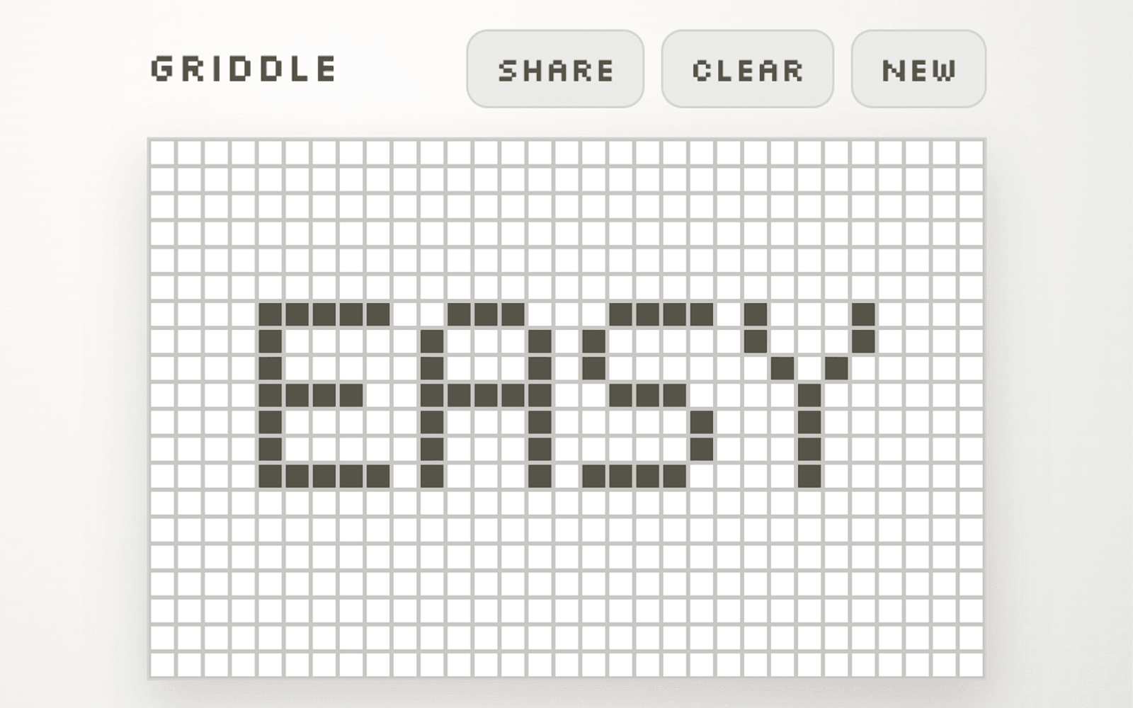 Screenshot: Griddle