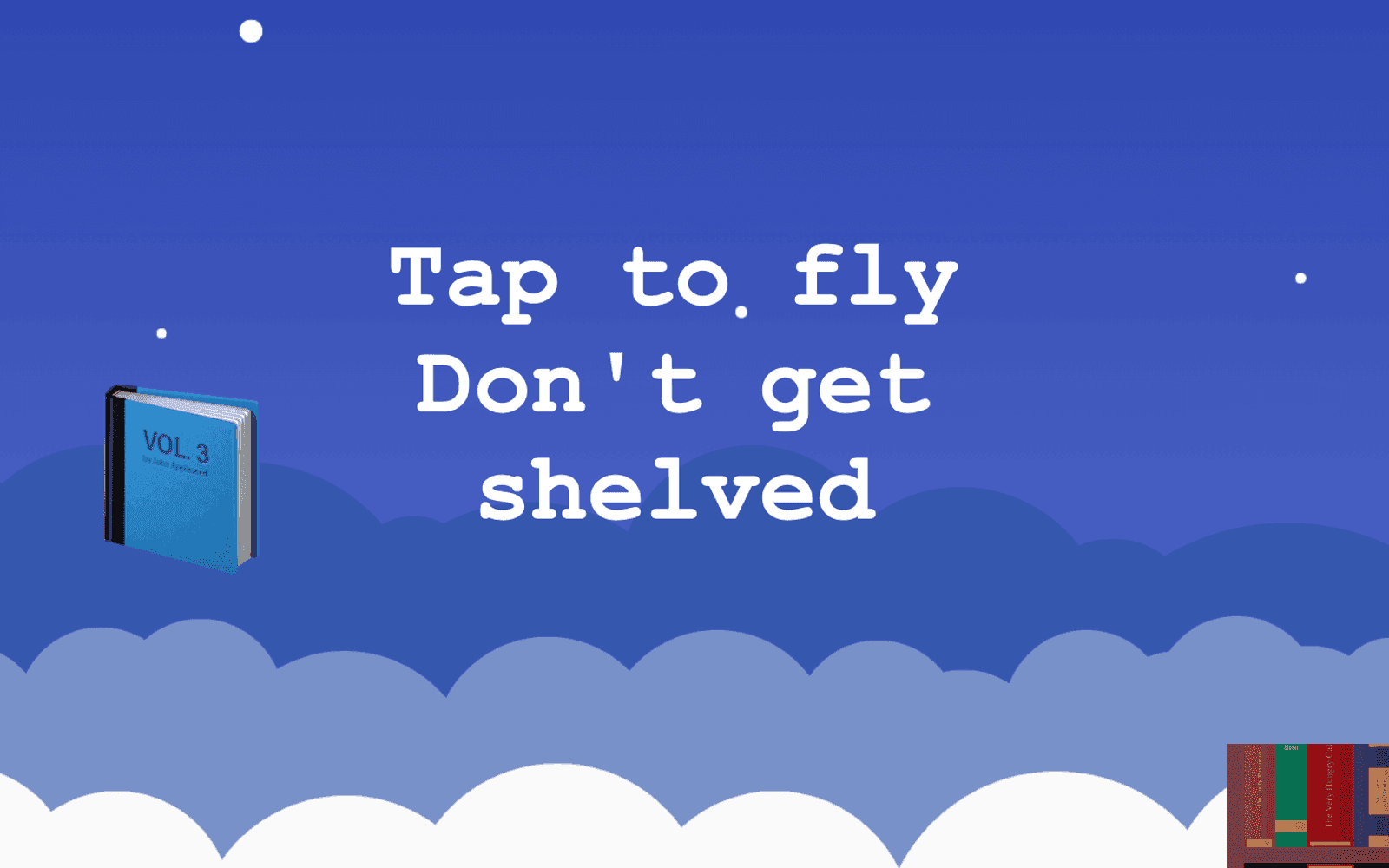 Screenshot: Flappy Book